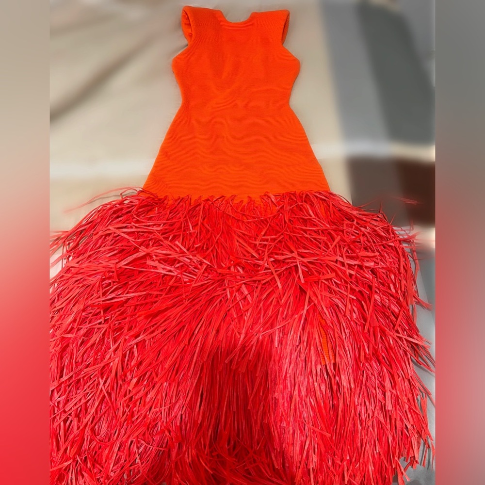 WORN ONCE FOR A PHOTOSHOOT!! IN PERFECT CONDITION.